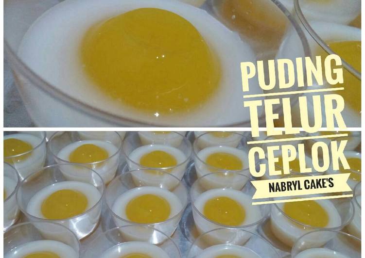 Puding Telur Ceplok
