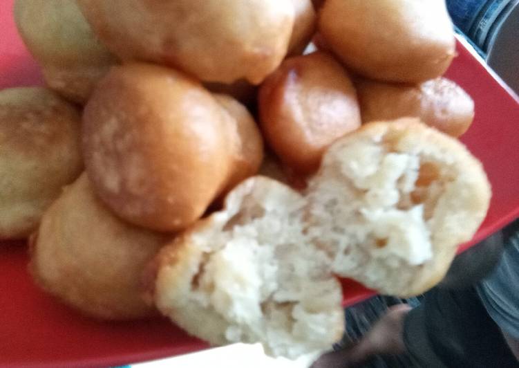 Steps to Prepare Homemade Semo puff puff | Simple Recipe For Kids