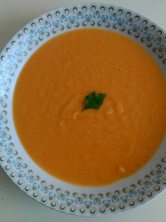 Una foto de Crema de calabaza