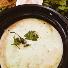 A picture of Sabz Raita.