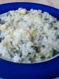 Risotto de espinacas