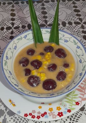 Foto resep Kolak Biji Salak Ubi Ungu Jagung
