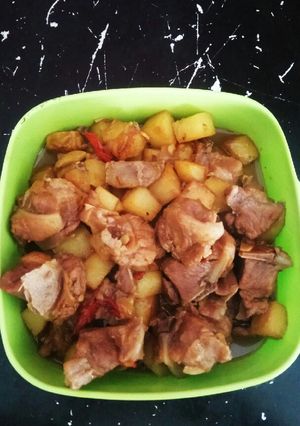 Foto resep Iga kentang masak kecap