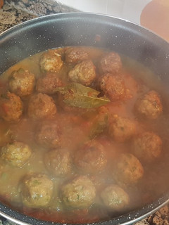 Una foto de Albóndigas en salsa Española