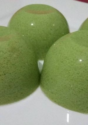 Foto resep Pudding lumut pandan