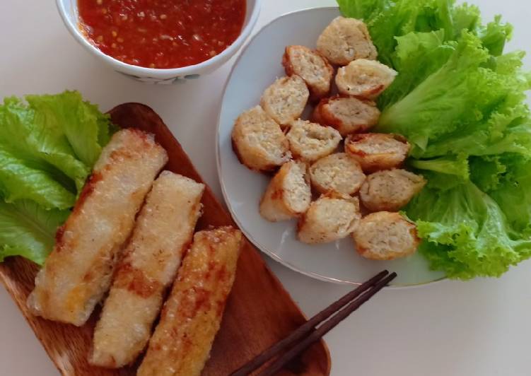 Vietnam Fried Springrolls with Thai sauce