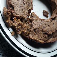 Una foto de Carrot cake integral y vegano