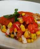 Filete de pescado en salsa de chipotle al ajo