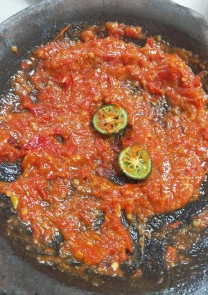 Foto resep Sambal jeruk limau
