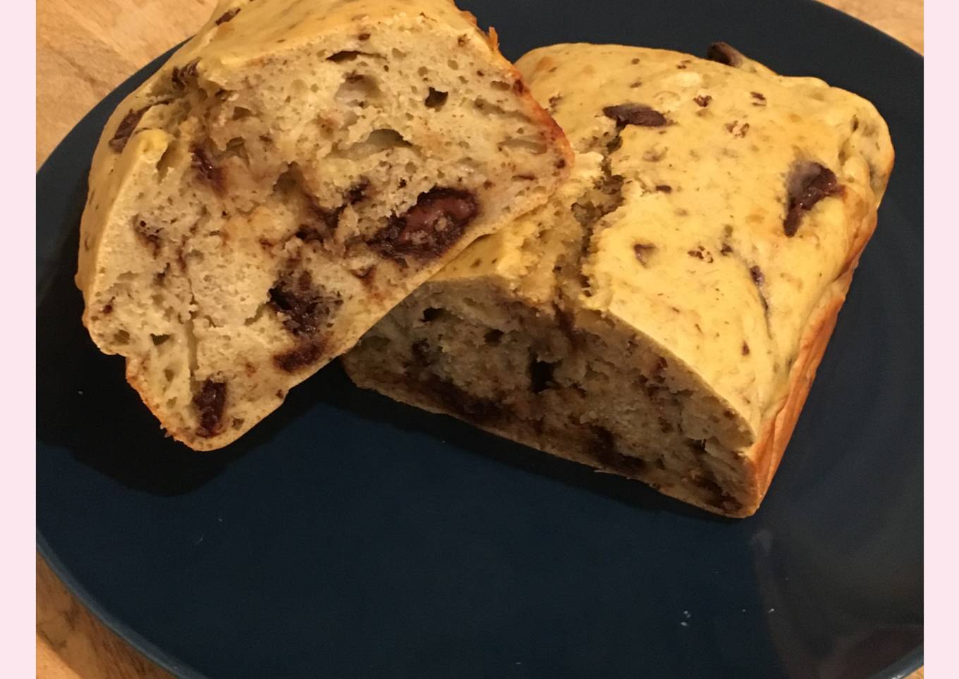 Cake banane choco
