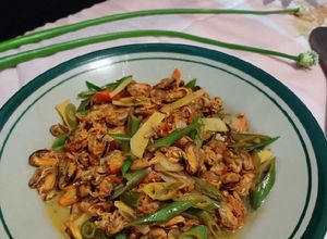 Foto resep Remis bunga bawang merah