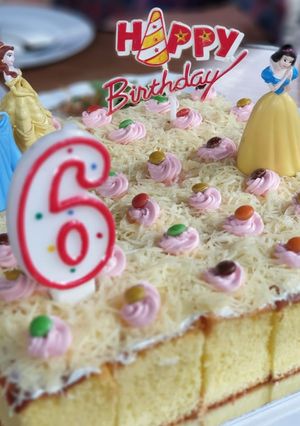 Foto resep Bolu Jerman hias butter cream