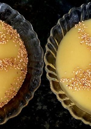عکسی از دستور کاچی(شربت باقی مانده بامیه)