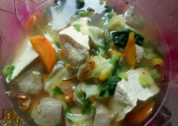 Sop Tahu Bakso