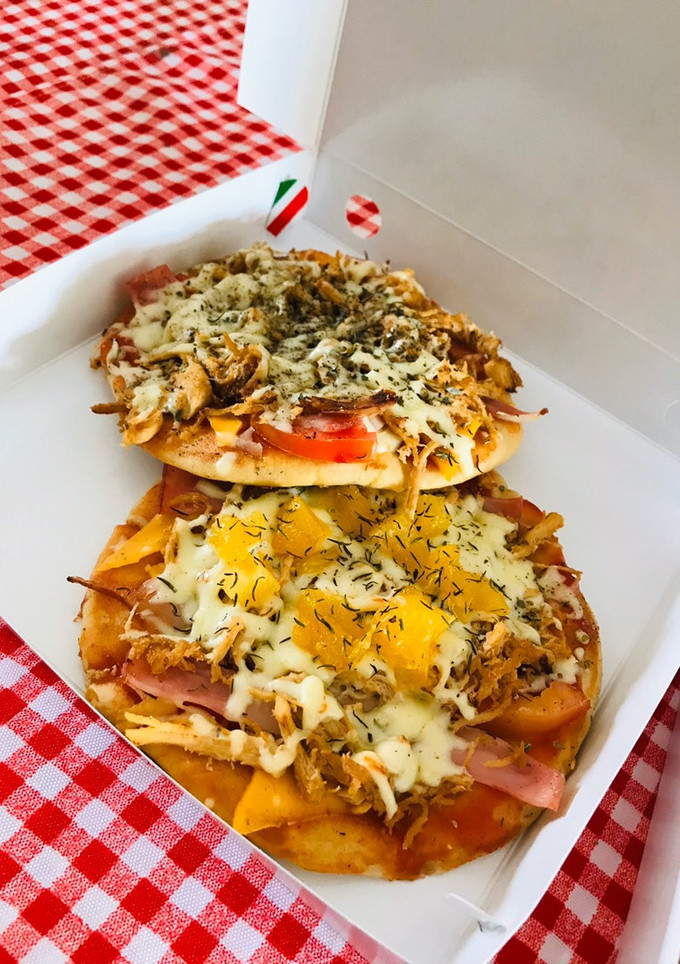 Una foto de Pizza casera