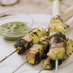 A picture of Tandoori Chicken kebab.