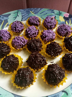 Foto resep Bolabola Cokelat💜💛