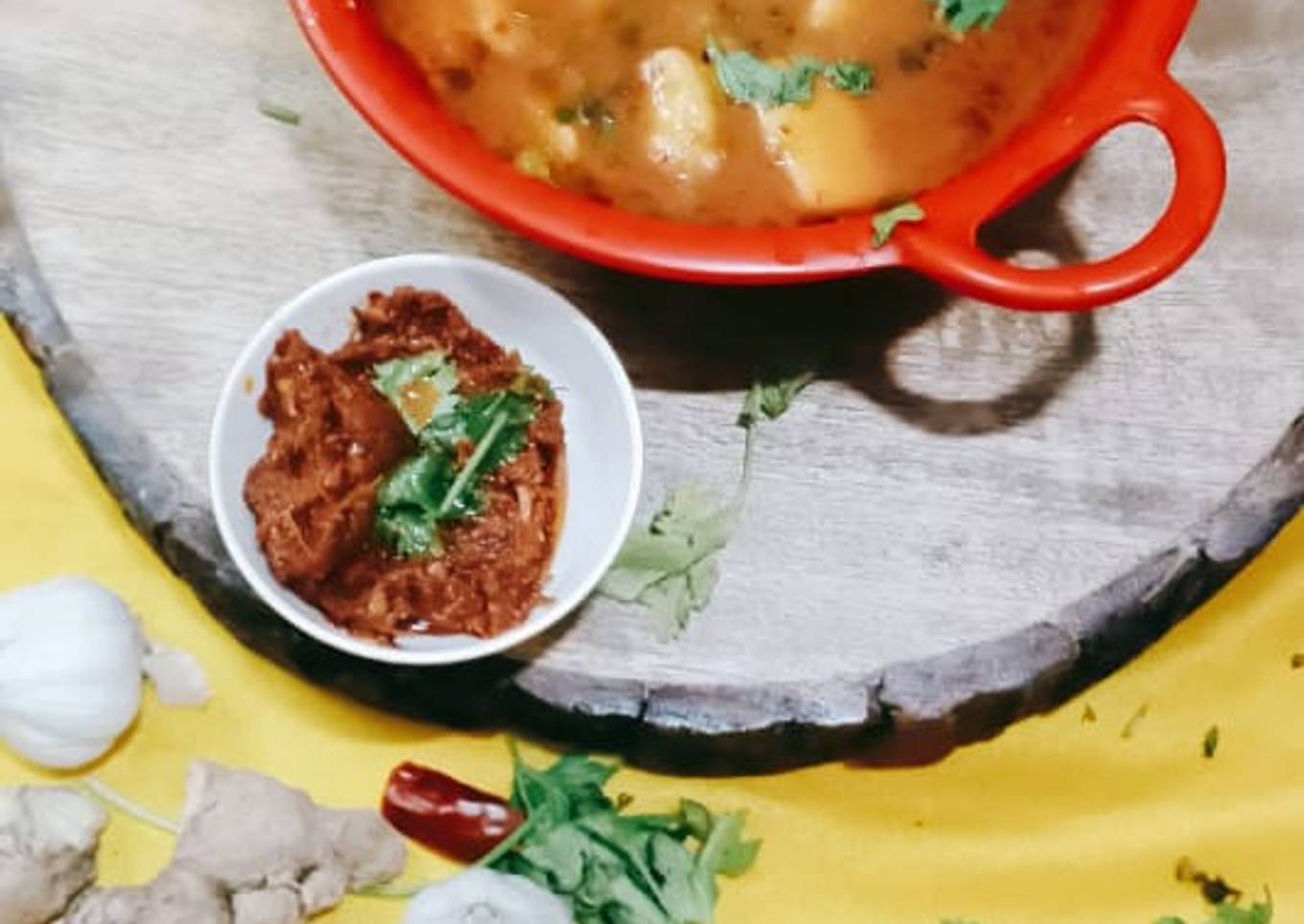 Schezwan paneer gravy