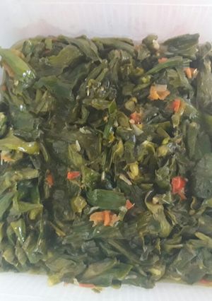 Foto resep Oseng Genjer pedes praktis