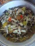 Tumis jamur lorjuk n pete