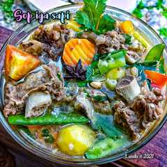 A picture of Sop Iga Sapi.