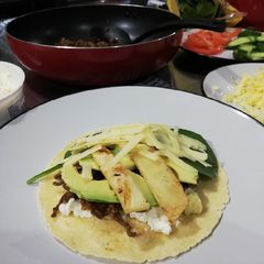 A picture of Mince Tacos.