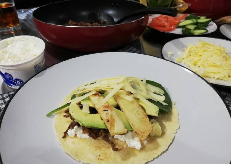 How to Prepare Super Quick Homemade Mince Tacos