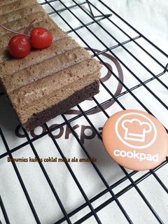 Foto resep Brownies kukus coklat moka ala amanda