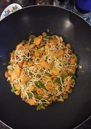 Une photo de Wok végétarien