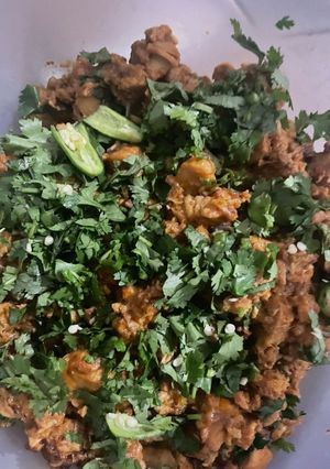 A picture of Chicken charsi karahi.
