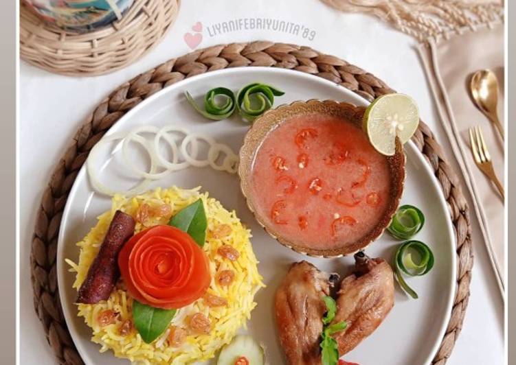 Resep Nasi mandhi (رز مندي بالبسمتي) Anti Gagal