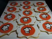 Una foto de galletitas para decorar con glasé