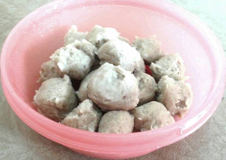 Resep bakso tuna yang Lezat Sekali