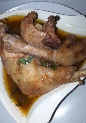 A picture of My Nsala Soup.