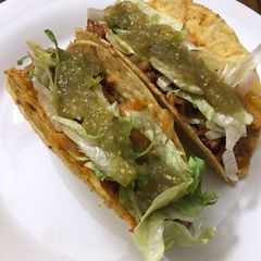 A picture of Bake tacos.