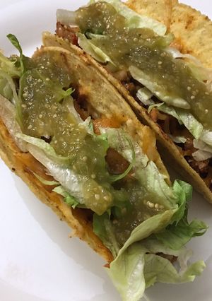 A picture of Bake tacos.