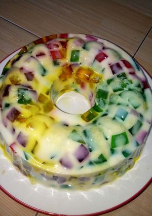 Foto resep Puding mozaik