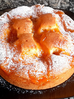 Una foto de Torta matera con dulce de batata