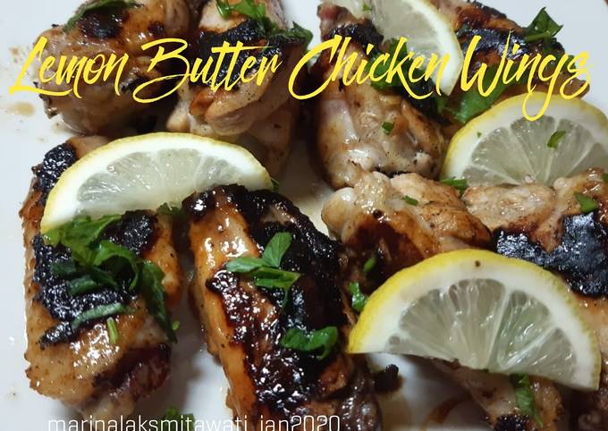 Lemon Butter Chicken Wings