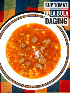 Foto resep SUP TOMAT BOLA- BOLA DAGING