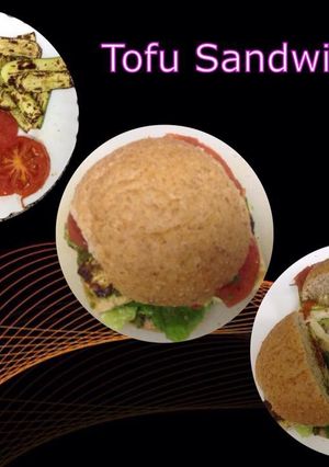 A picture of Healthy Tofu Sandwich.