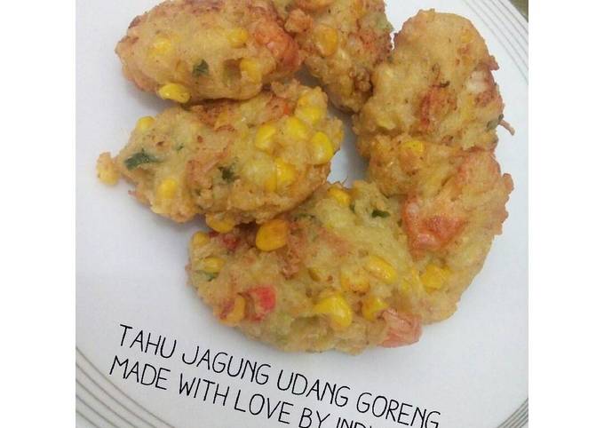 Resep Tahu Jagung Udang Goreng, Enak Banget