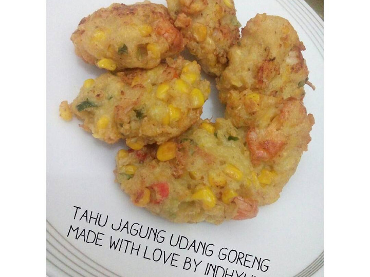 Resep Tahu Jagung Udang Goreng, Enak Banget