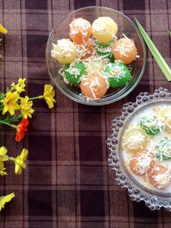 Hình của món Bánh Khoai Mì hấp.