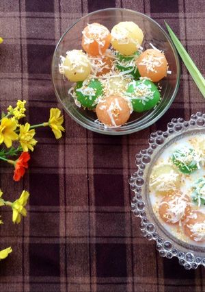 Hình của món Bánh Khoai Mì hấp.