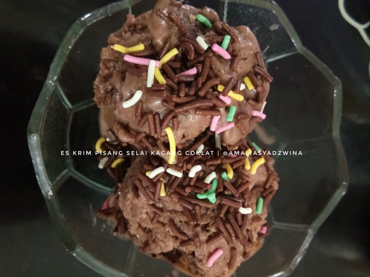 Cara Membuat Es Krim Pisang Selai Kacang Cokelat Murah
