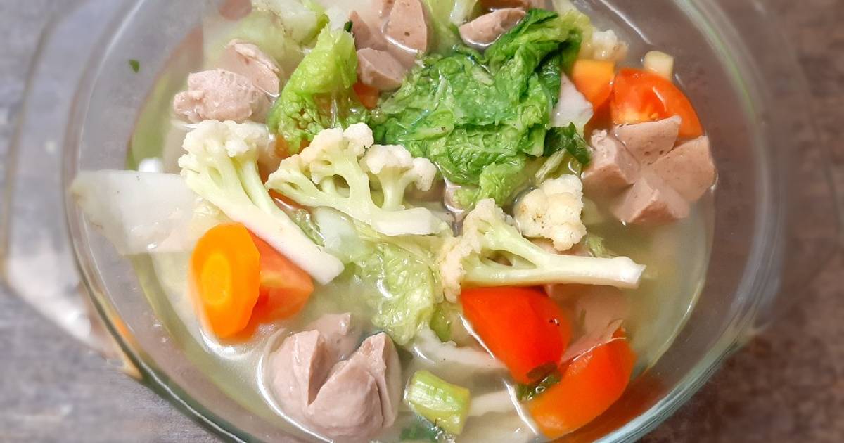 29 resep sayur sup bakso/1000 enak dan mudah - Cookpad