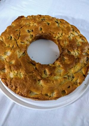 Una foto de Budín de frutas