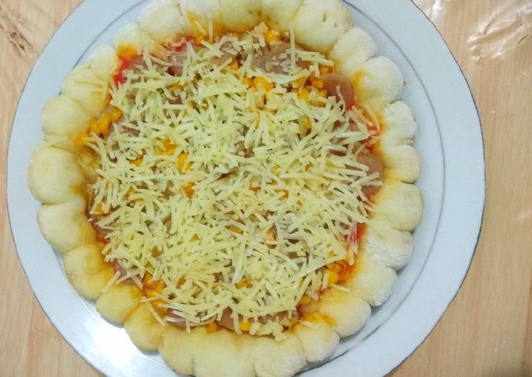 Langkah Mudah untuk Menyiapkan Pizza teflon, Lezat