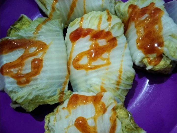 Cara Mudah Menyiapkan Resep Sawi Putih Gulung isi Tahu yang Enak Banget Anti Ribet, Mantap